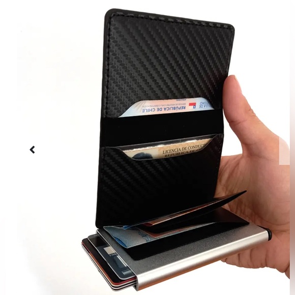 Carbon Fiber Card Holder Wallet - Picture 1 of 4